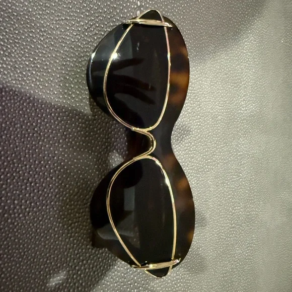 Loewe Double Frame Brown Sunglasses in Excellent Condition - Picture 4 of 11